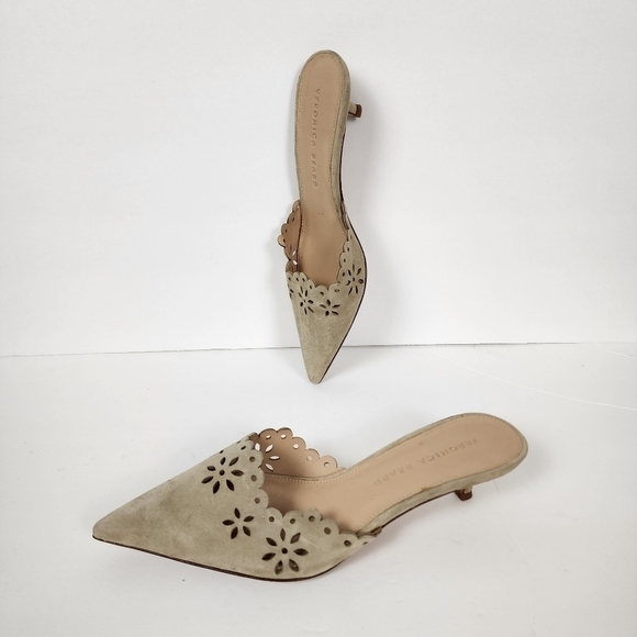 Veronica Beard Shoes - Veronica Beard franca kittwn heels, size 6, nwt